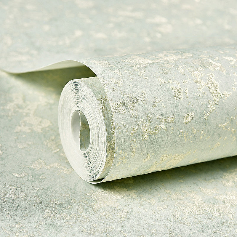 Soft Solid Color Wallpaper Roll Stain Resistant Modern Living Room Wall Covering