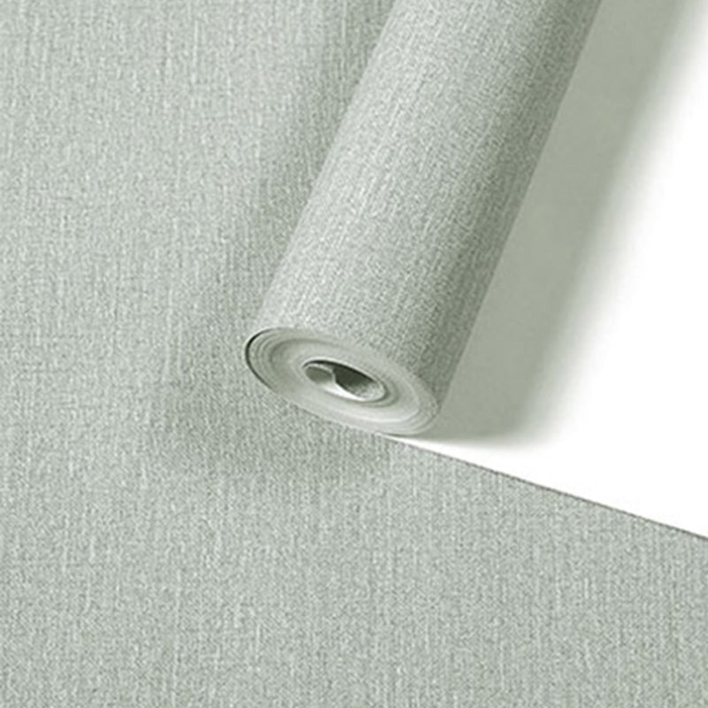 Solid-Colored Wallpaper Roll Multicolor Textured Moisture Resistant Wall Covering