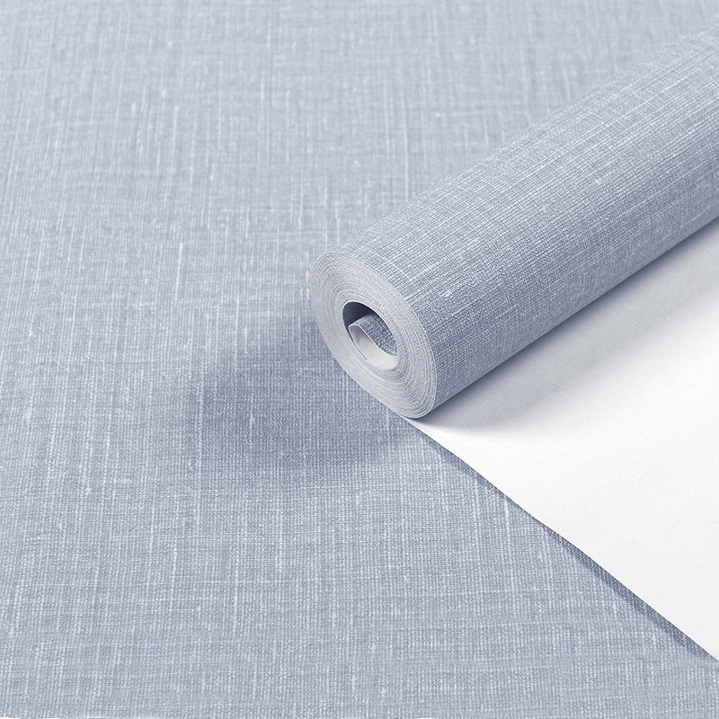 Solid-Colored Wallpaper Roll Multicolor Textured Moisture Resistant Wall Covering