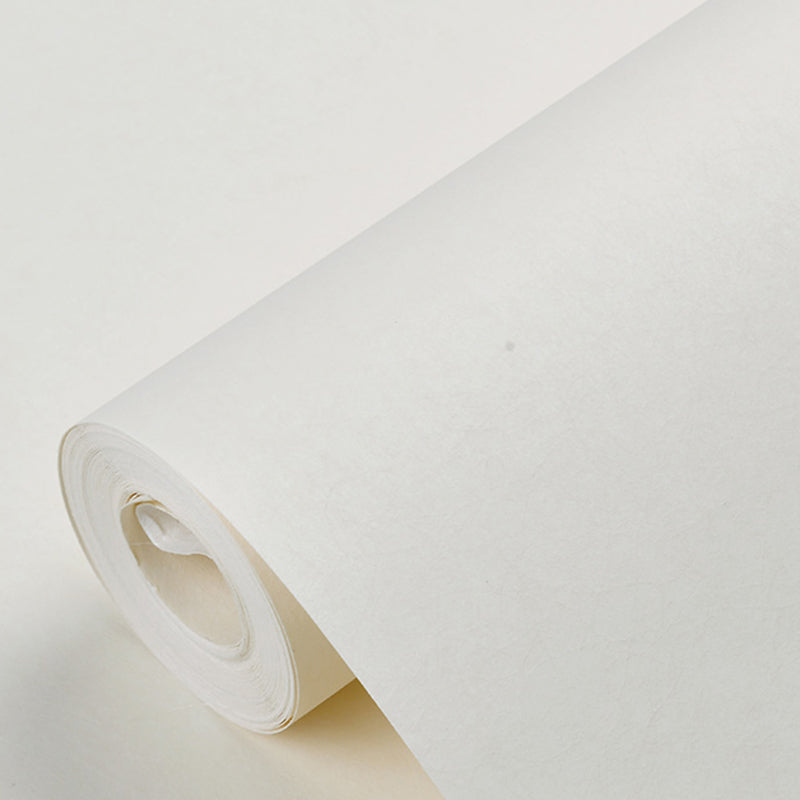 Pure Color Wallpaper Roll Modern Stain Resistant Living Room Wall Art, 57.1-sq ft