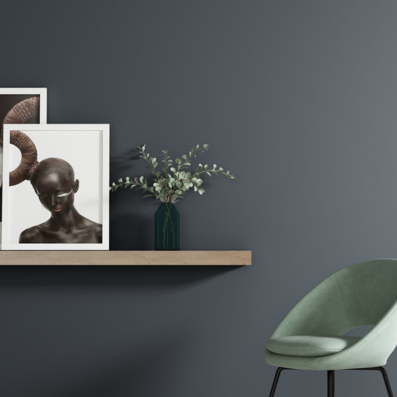 Wallpaper Roll Solid Color Multicolor Minimalist Style Non-Woven Material Wall Art