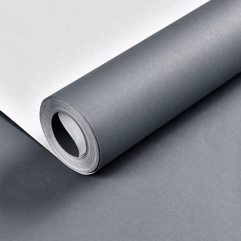 Wallpaper Roll Solid Color Multicolor Minimalist Style Non-Woven Material Wall Art