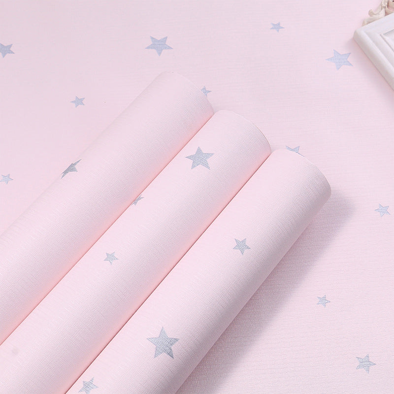 Eigentijdse stijl behangrol effen gekleurd Peel and Stick wanddecoratie, meerkleurig