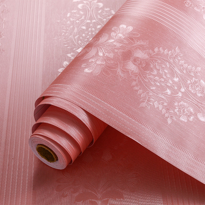Eigentijdse stijl behangrol effen gekleurd Peel and Stick wanddecoratie, meerkleurig