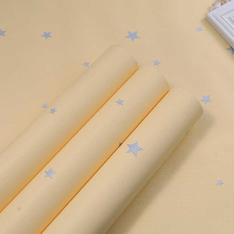 Eigentijdse stijl behangrol effen gekleurd Peel and Stick wanddecoratie, meerkleurig