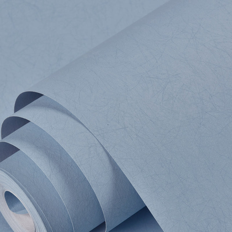 Contemporary Wallpaper Roll Solid Color Pattern Non-Woven Wall Art, Multi Colored