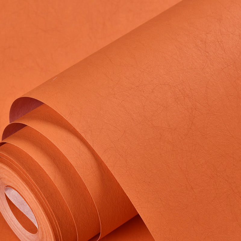 Contemporary Wallpaper Roll Solid Color Pattern Non-Woven Wall Art, Multi Colored