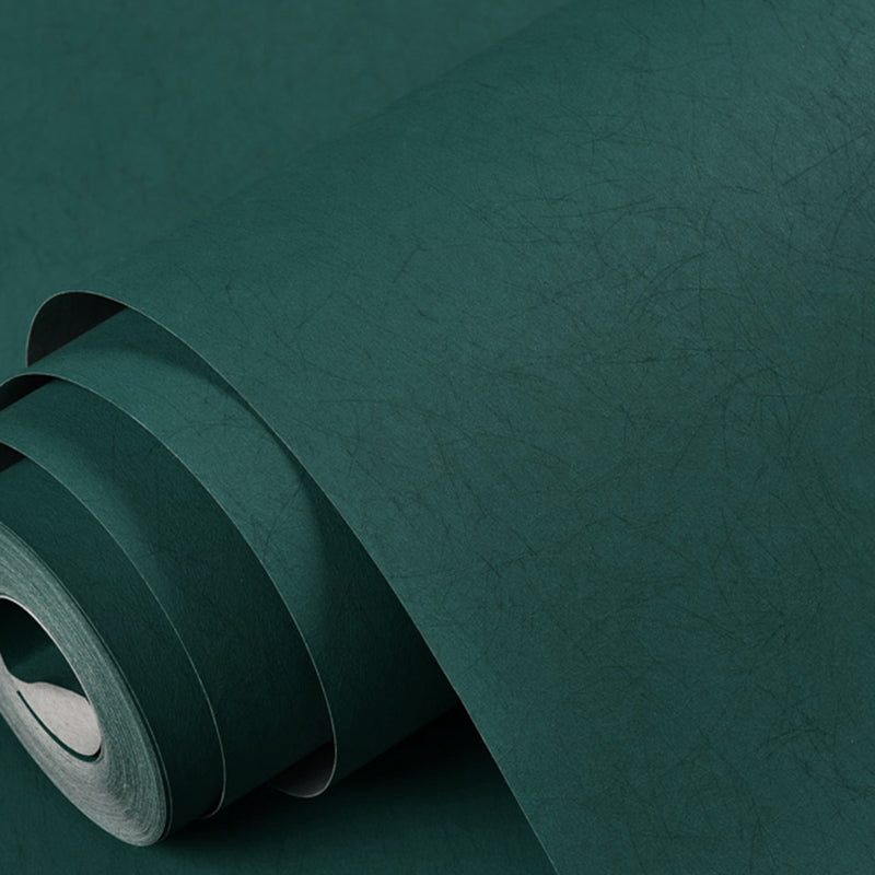 Contemporary Wallpaper Roll Solid Color Pattern Non-Woven Wall Art, Multi Colored