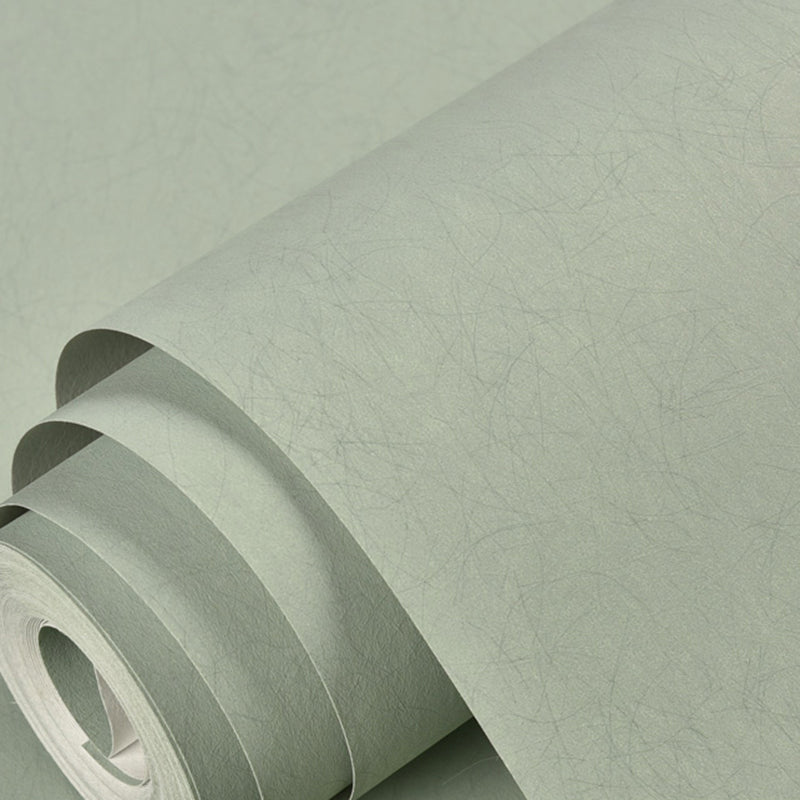 Contemporary Wallpaper Roll Solid Color Pattern Non-Woven Wall Art, Multi Colored