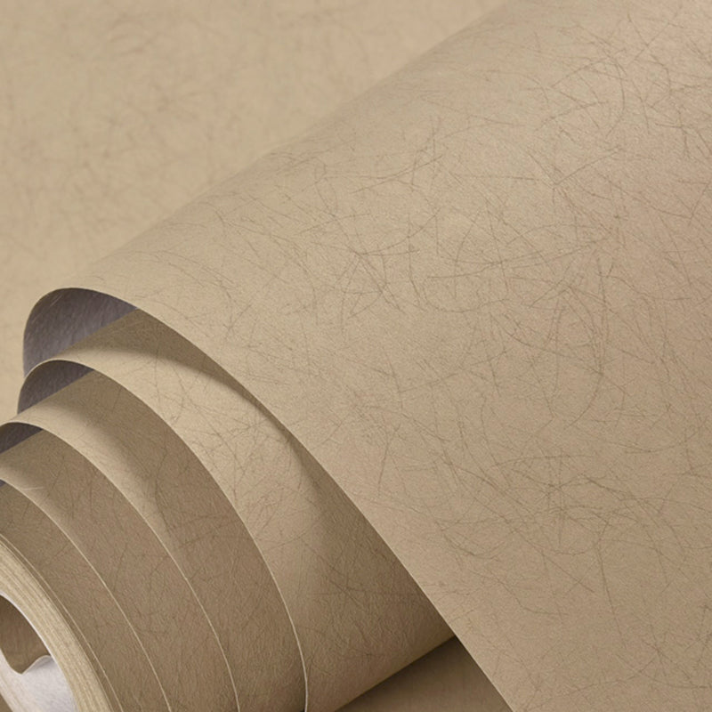 Contemporary Wallpaper Roll Solid Color Pattern Non-Woven Wall Art, Multi Colored