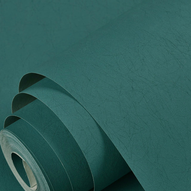 Contemporary Wallpaper Roll Solid Color Pattern Non-Woven Wall Art, Multi Colored