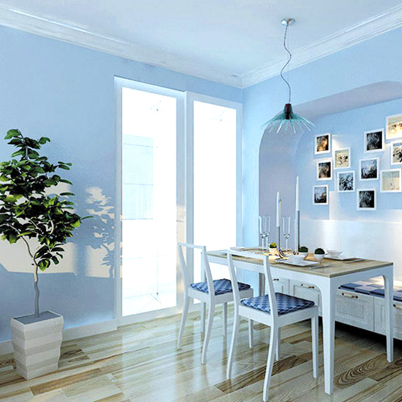 Stain Resistant Plain Wallpaper Roll Non-Woven Cloth Simplicity Wall Art for Bedroom