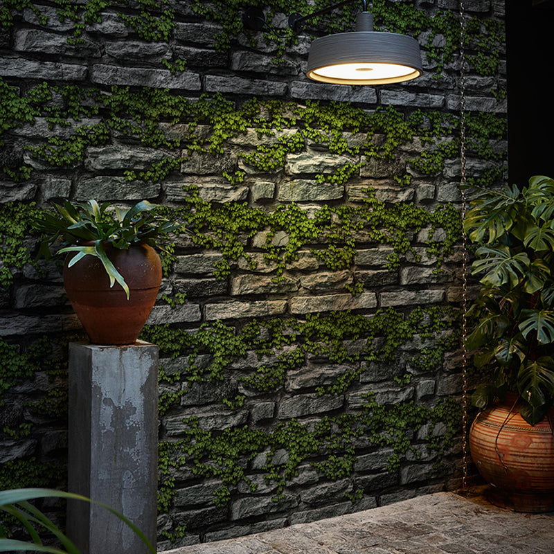 Industrial Brick Wallpaper Roll PVC Unpasted Multicolor Wall Covering for Accent Wall