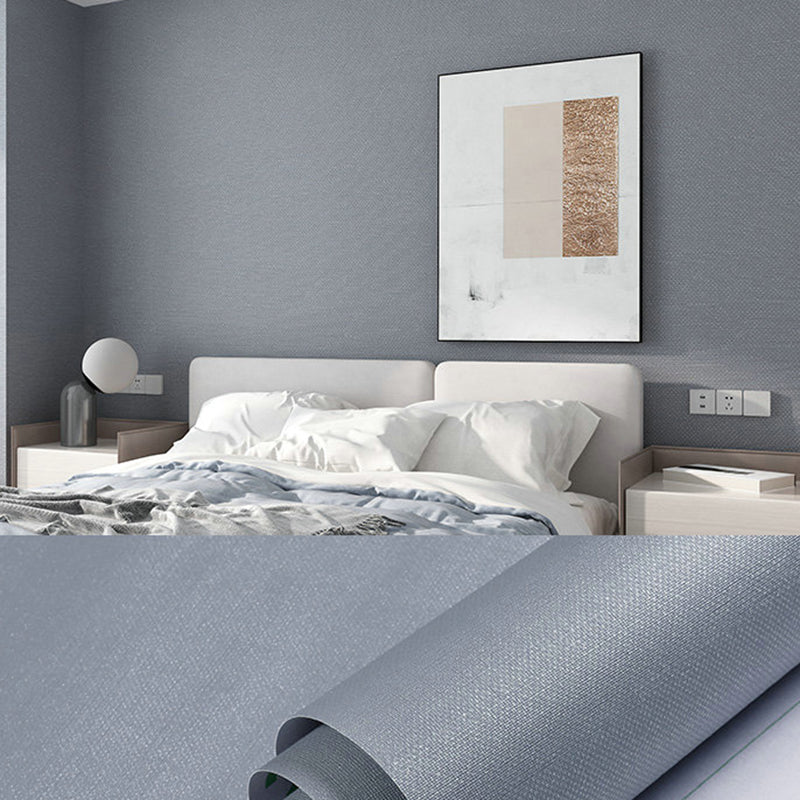 Pastellfarbene, einfarbige Tapetenrolle, selbstklebende, minimalistische Wohnzimmer-Wanddekoration