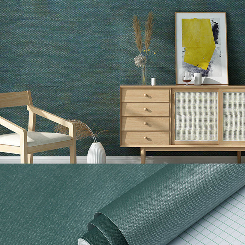 Pastellfarbene, einfarbige Tapetenrolle, selbstklebende, minimalistische Wohnzimmer-Wanddekoration