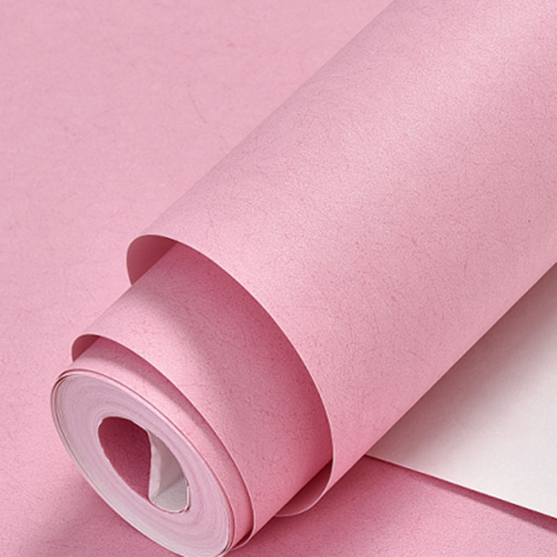 Wallpaper Roll Solid Color Patterned Multi-Colored Simplicity Style Wall Covering