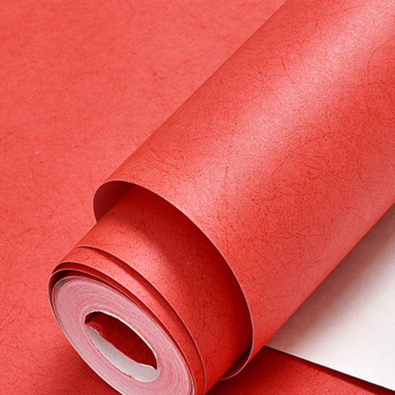 Wallpaper Roll Solid Color Patterned Multi-Colored Simplicity Style Wall Covering