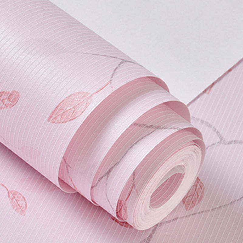 Wallpaper Roll Solid Color Patterned Multi-Colored Simplicity Style Wall Covering