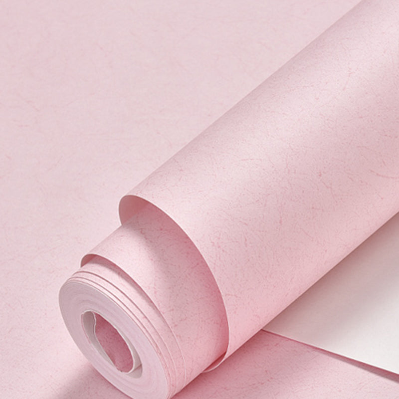 Wallpaper Roll Solid Color Patterned Multi-Colored Simplicity Style Wall Covering