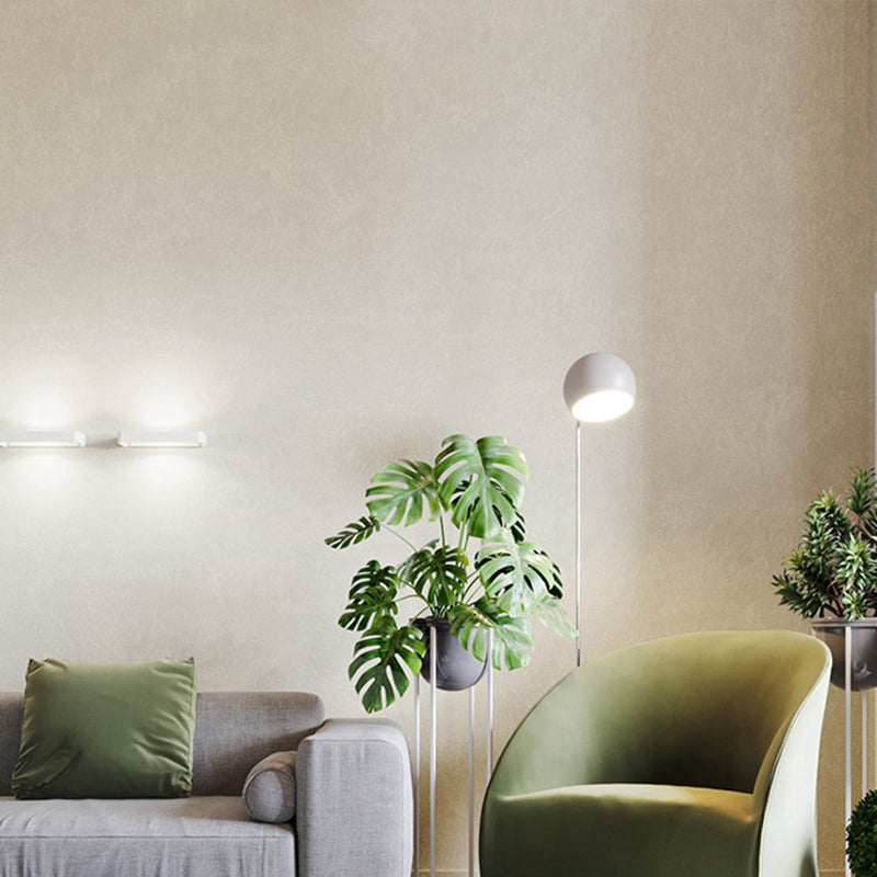 Scandinavian Style Wallpaper Roll Pure Patterned Non-Pasted Wall Decor, Soft Color