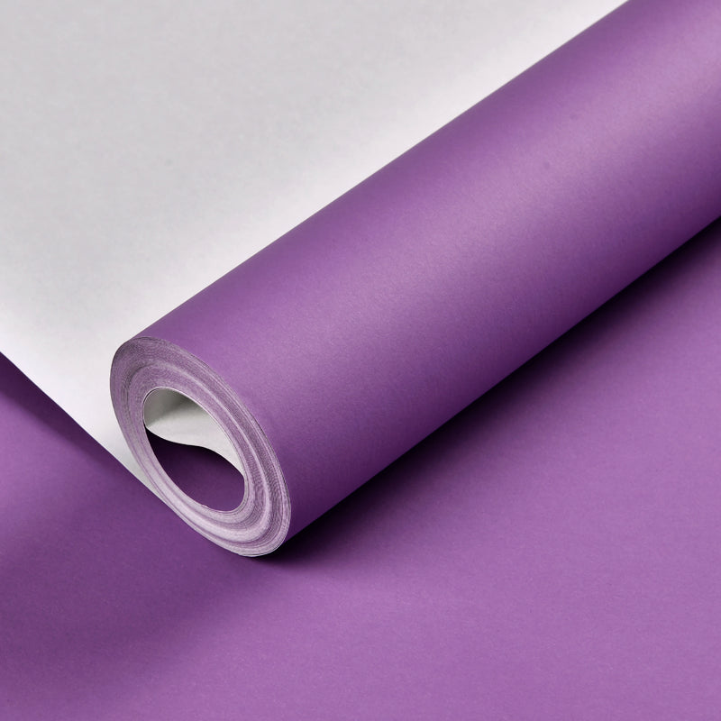 Plain Patterned Wallpaper Roll Simplicity Non-Pasted Bedroom Wall Decor, 31' L x 20.5" W