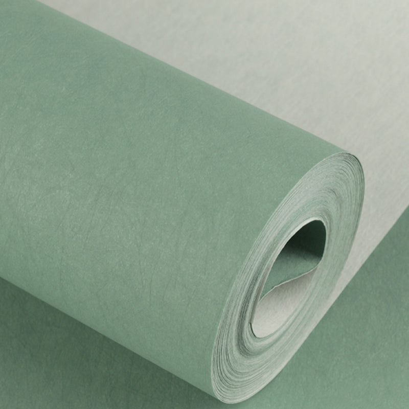 Scandinavian Solid-Colored Wallpaper Roll Living Room 31' L x 20.5" W Wall Art, Pastel Color