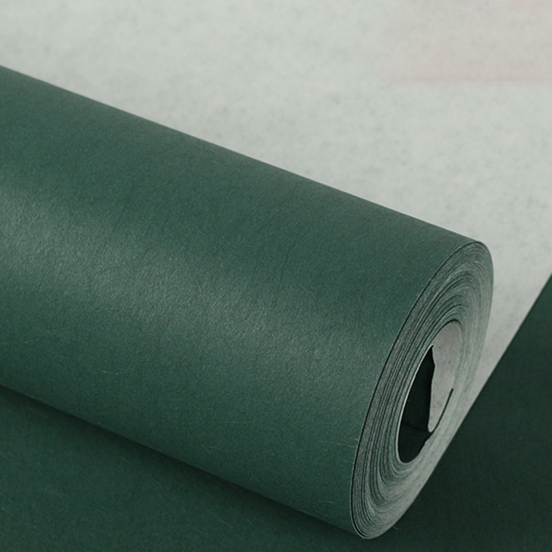 Scandinavian Solid-Colored Wallpaper Roll Living Room 31' L x 20.5" W Wall Art, Pastel Color