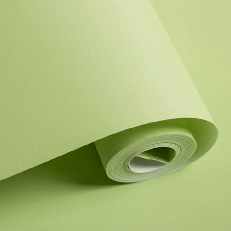 Multi Color Pure Color Patterned Wallpaper Roll Unpasted Wall Covering for Living Room