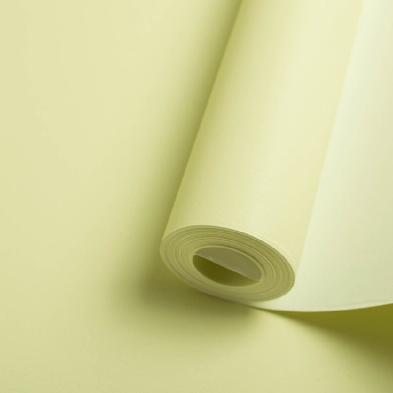 Multi Color Pure Color Patterned Wallpaper Roll Unpasted Wall Covering for Living Room