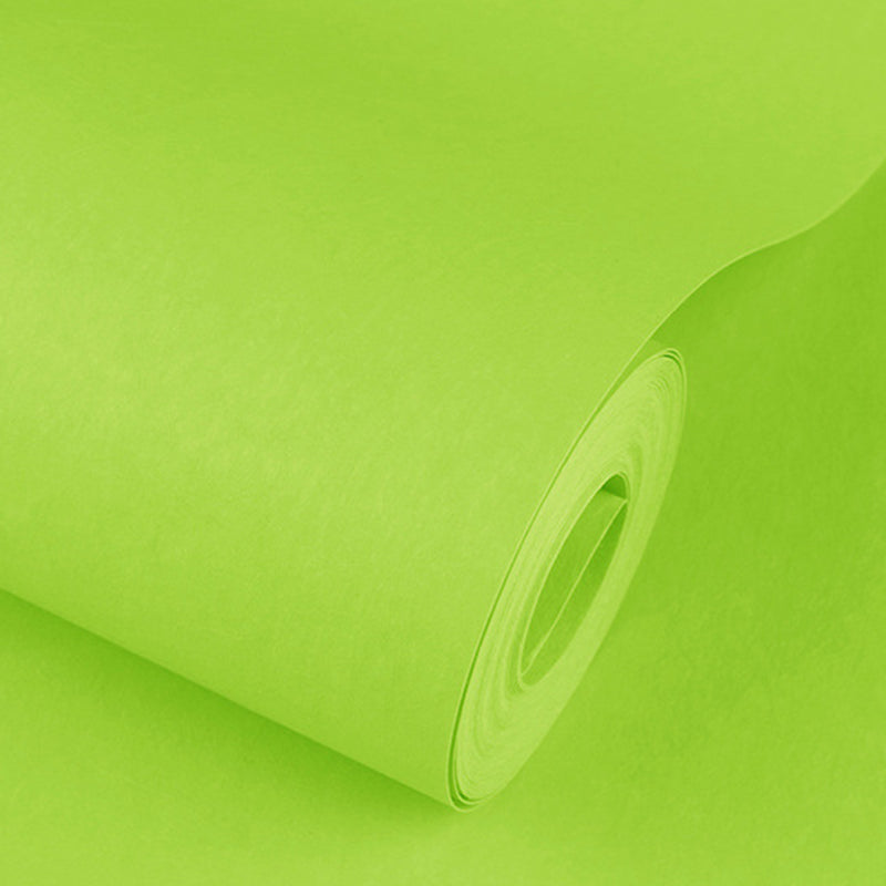 Solid Color Pattern Wallpaper Roll Unpasted Simple Style Bedroom Wall Art, 54.2-sq ft