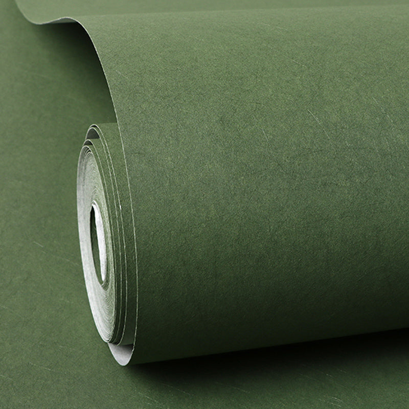 Plain Wallpaper Roll Minimalist Style Non-Pasted Living Room Wall Decor, 57.1 sq-ft