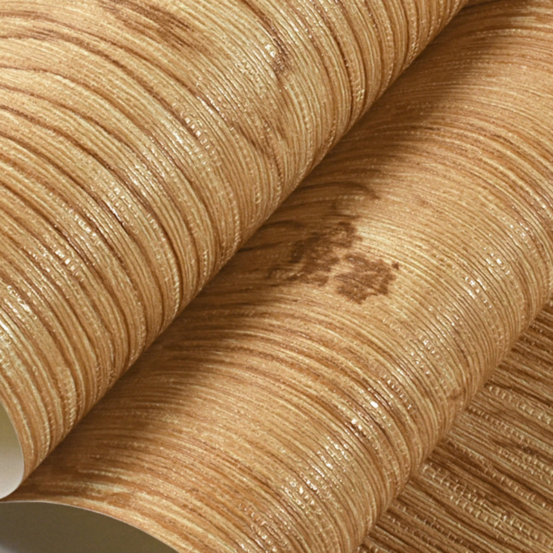 Stain Resistant Reclaimed Wood Wallpaper Roll Industrial Non-Woven Cloth Wall Decor, 54.2 sq-ft
