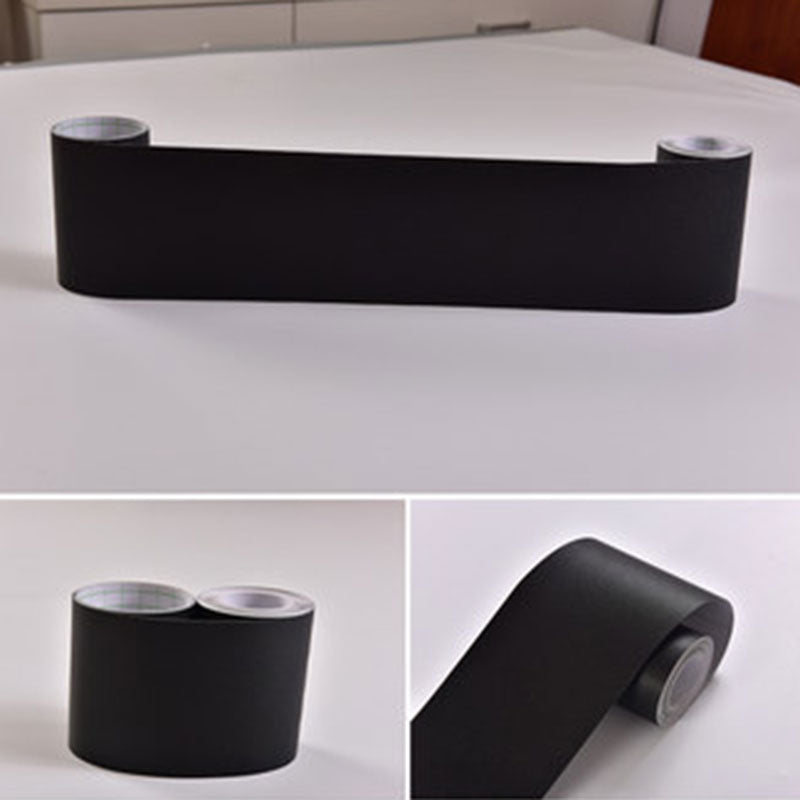 Self-Adhesive Wood Printed Wallpaper Border Simple Non-Woven Wall Art, 33' L x 8" W