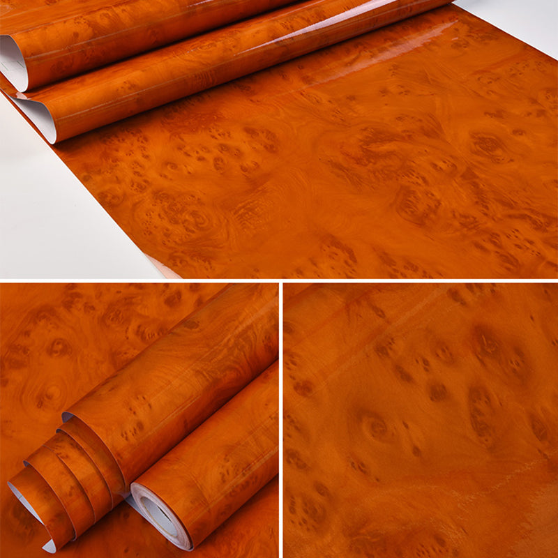 Multi-Color Reclaimed Wood Wallpaper Roll Peel and Stick Industrial Living Room Wall Art