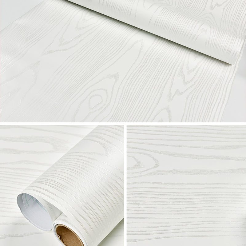 Multi-Color Reclaimed Wood Wallpaper Roll Peel and Stick Industrial Living Room Wall Art