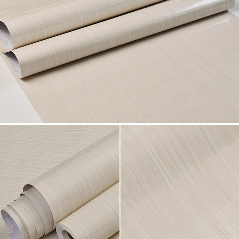 Multi-Color Reclaimed Wood Wallpaper Roll Peel and Stick Industrial Living Room Wall Art