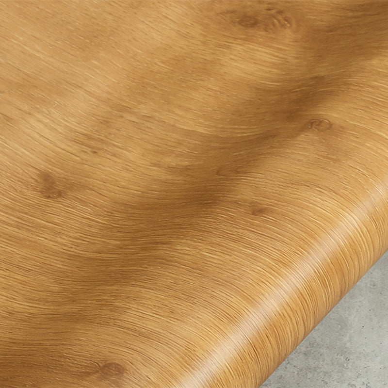 Pastel Color Faux Wood Wallpaper Roll Self Sticking Wall Covering for Living Room