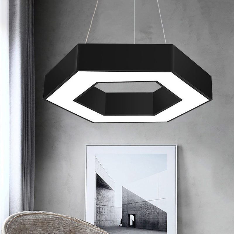 Green/Blue/Red Honeycomb Pendant Lighting Contemporary Led Metal Ceiling Lamp in White/Warm/Natural Light