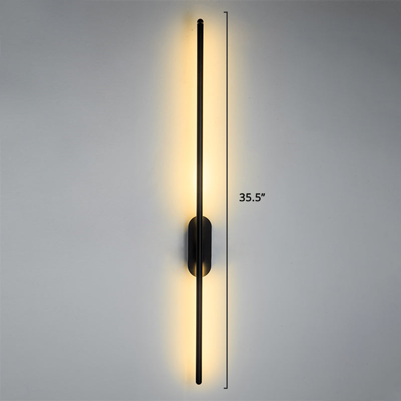 Stick Sala LED Lámpara de pared LED de aluminio Aluminio Nórdico Rotato de luz de luz de luz de luz