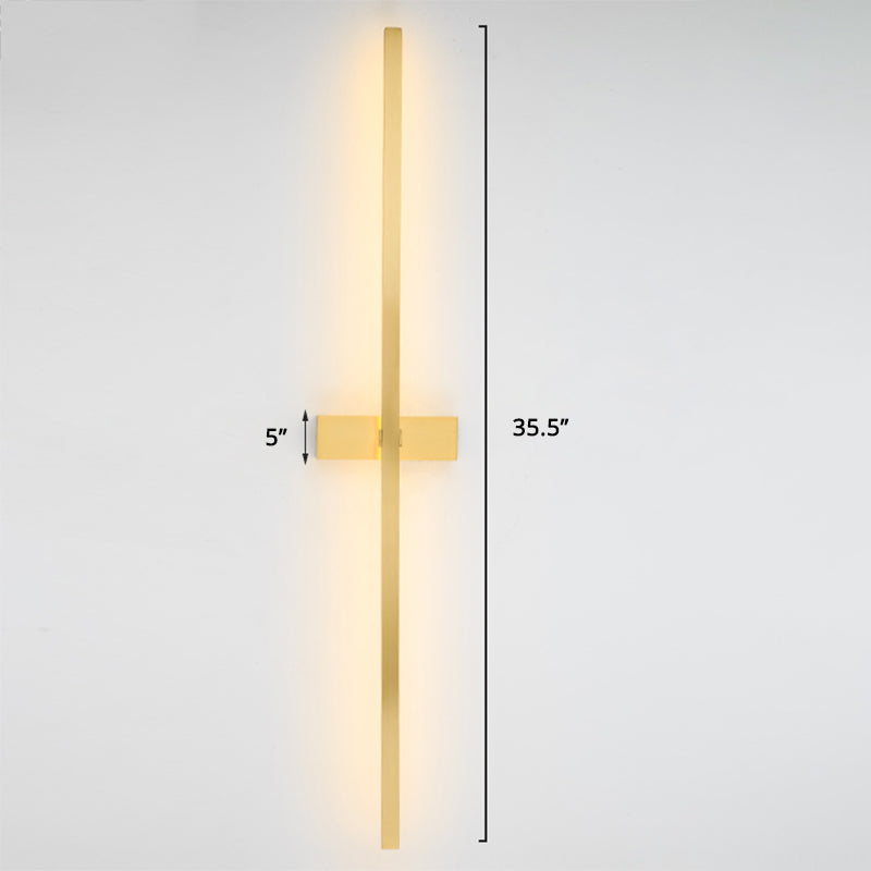 Stick Sala LED Lámpara de pared LED de aluminio Aluminio Nórdico Rotato de luz de luz de luz de luz