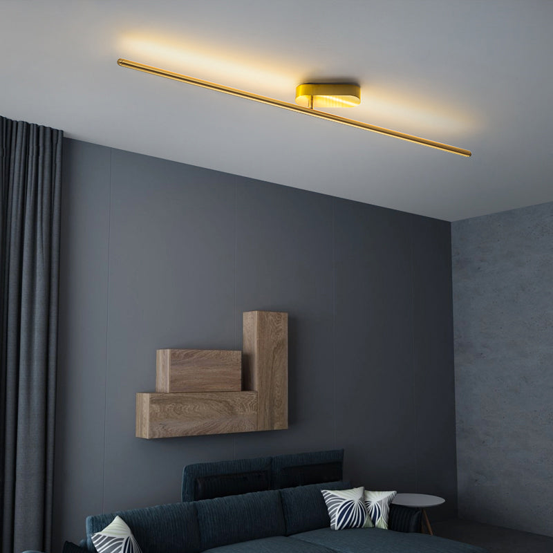 Stick Sala LED Lámpara de pared LED de aluminio Aluminio Nórdico Rotato de luz de luz de luz de luz