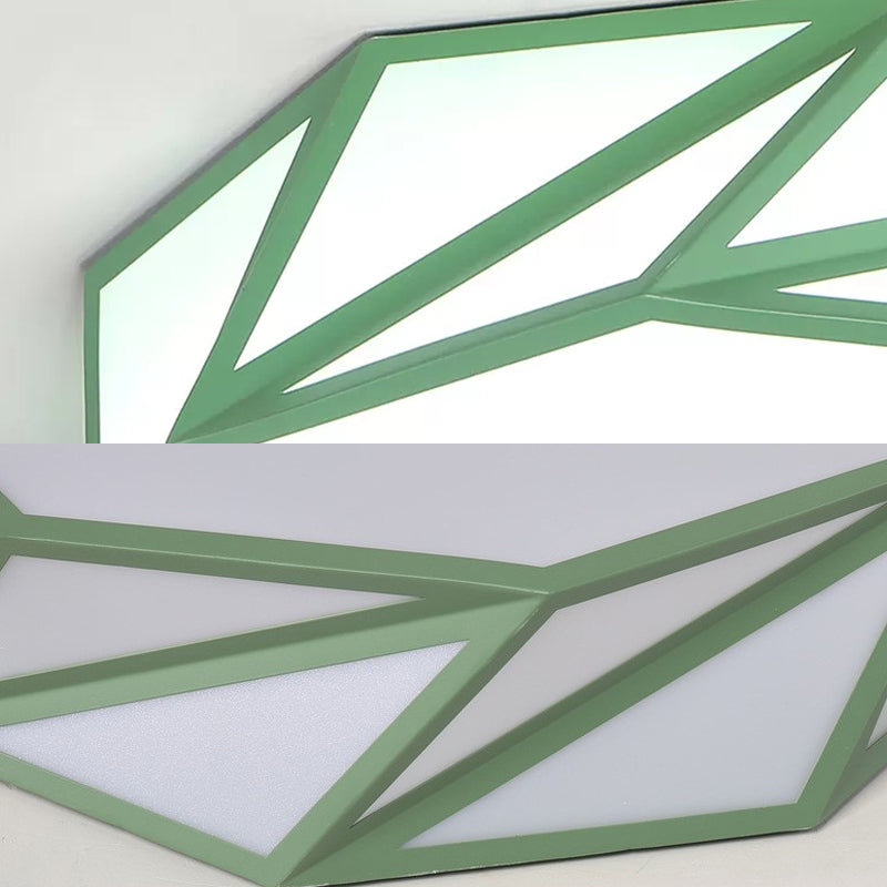 Macaron mode LED plafonnier adultes enfants chambre acrylique fluorescent