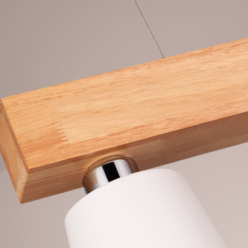 Sombra cónica de la isla de la isla Nordic Metal 3 luces Lámpara de techo de comedor Lámpara