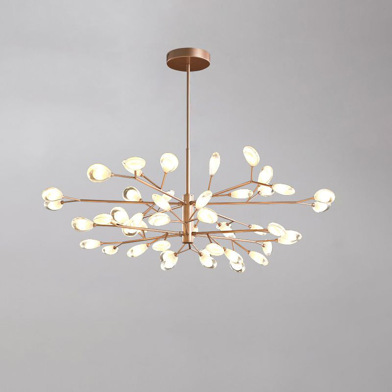 Baumzweiste Wohnzimmer Deckenlampe Acryl minimalistische LED Kronleuchter Anhänger Licht