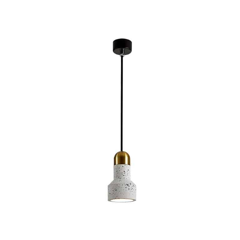Zaklampvormige woonkamer naar beneden verlichting Terrazzo 1 bol Noordse plafond hanger lamp