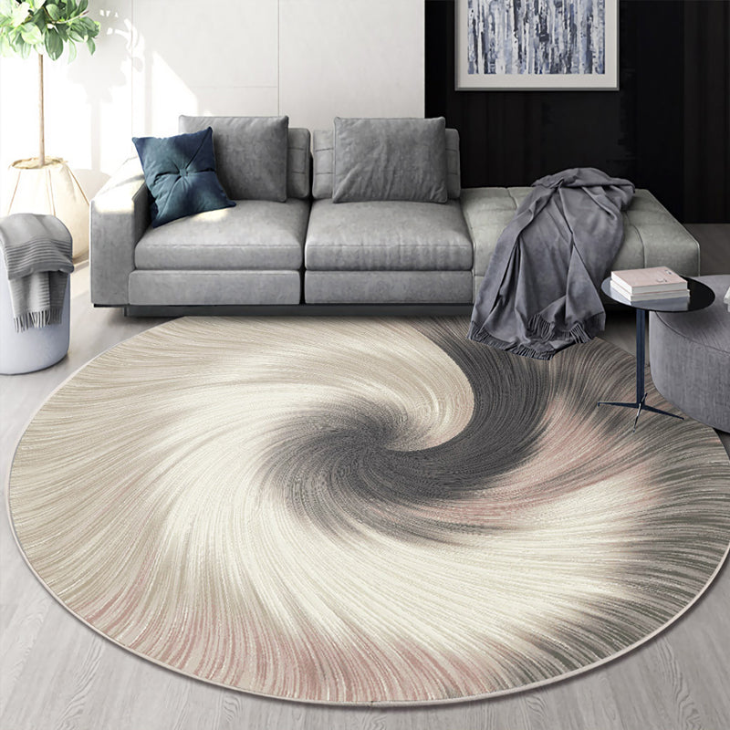 Scandinavisch geo-bedrukt vloerkleed Meerkleurig polyster-tapijt Huisdiervriendelijk, onderhoudsvriendelijk vloerkleed voor decoratie