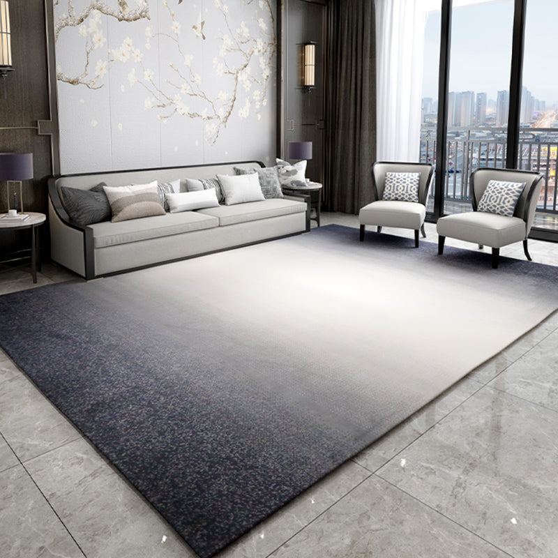 Scandianvian Living Room Rug Multi Color Geo Printed Area Carpet Synthetics Non-Slip Backing Stain-Resistant Rug