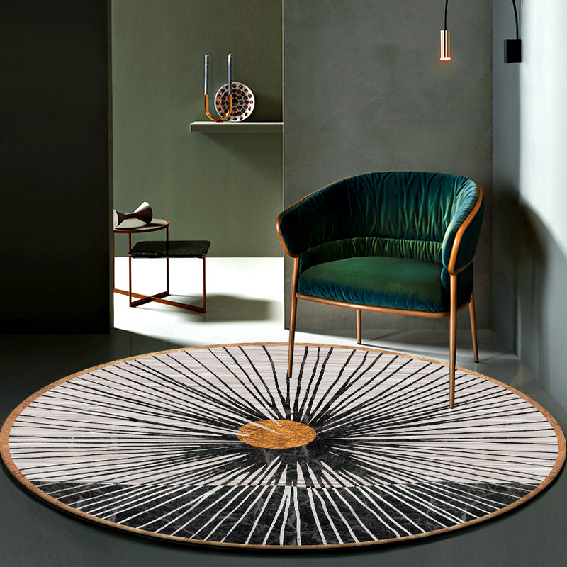 Neuheit Dekoration Teppich Multi-Farb Geo gedruckter Bereich Teppich Synthetik Nicht rutschtierfreundlich waschbarer Innenteppich