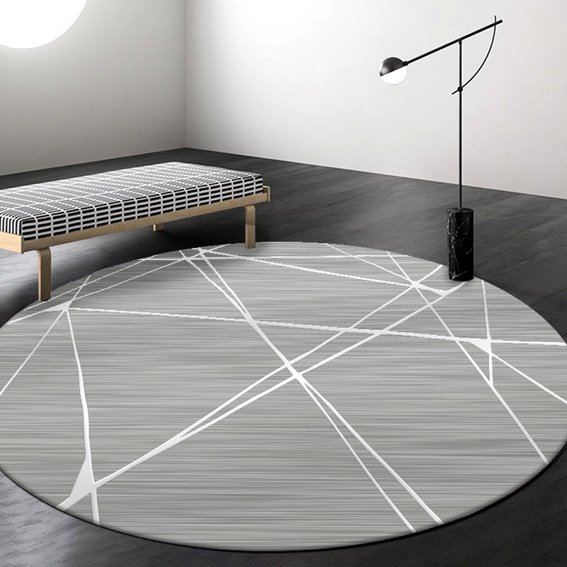 Neuheit Dekoration Teppich Multi-Farb Geo gedruckter Bereich Teppich Synthetik Nicht rutschtierfreundlich waschbarer Innenteppich