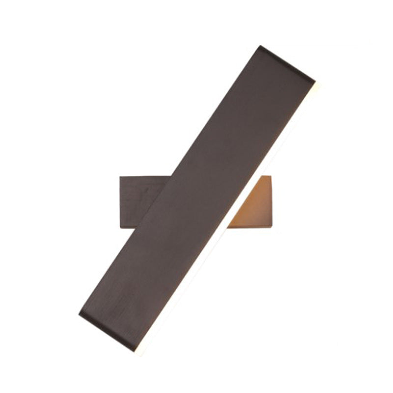 Luz de pared en forma de barra giratoria Luz de pared LED moderna de aluminio apliques para dormitorio